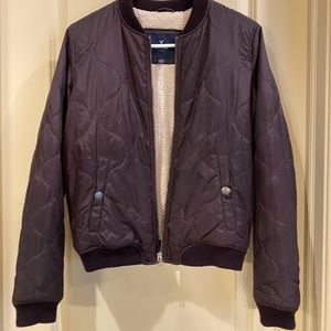 Women’s Sherpa Lined Bomber Jacket